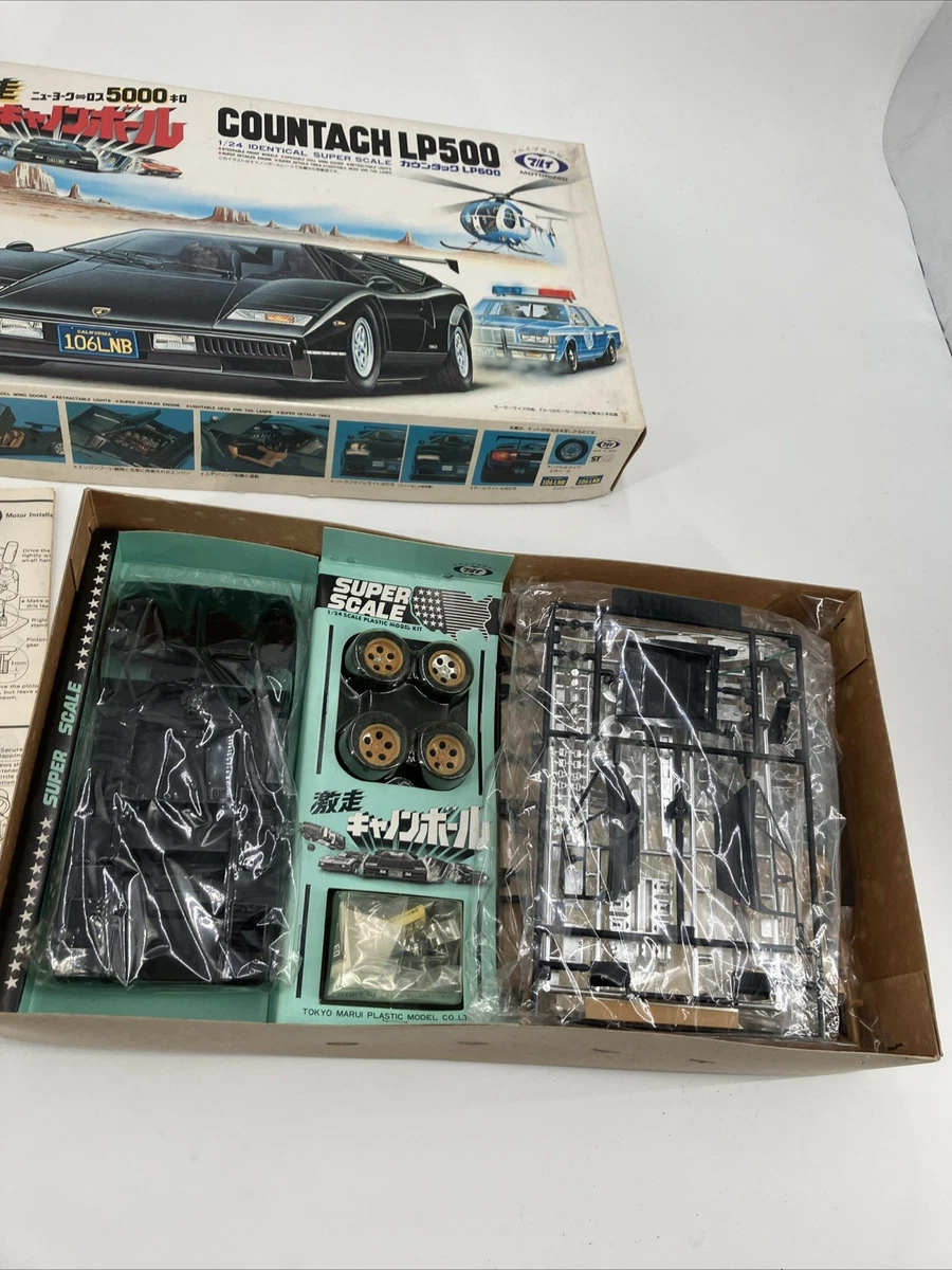 Lamborghini Countach Model In 1/24 Scale Sports Car Toy Models