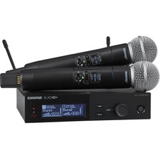 Shure SLXD24D /SM58 Dual Handheld Wireless Microphone System