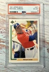 1991 Upper Deck Michael Jordan Short Print SP-1 PSA 6 EX-MT White Sox