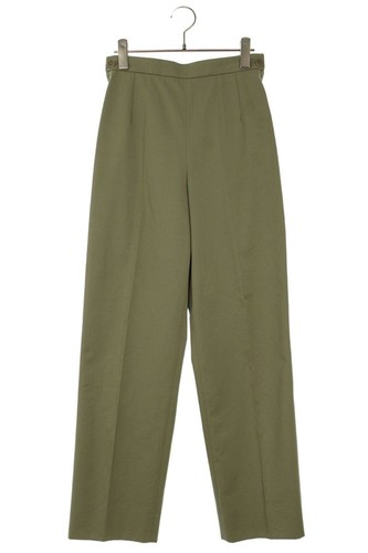 [Hermes] Hermes Cotton Corduroy Slacks Pants Bottoms Moss Green 52 [Used] [Authenticated and Guaranteed Authentic] 207955