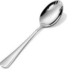12 Pcs Dinner Spoons Set, 18/10 Stainless Steel Spoons