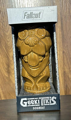 Fallout Dogmeat Geeki Tikis Ceramic Mug - Bethesda Loot Crate Exclusive - New