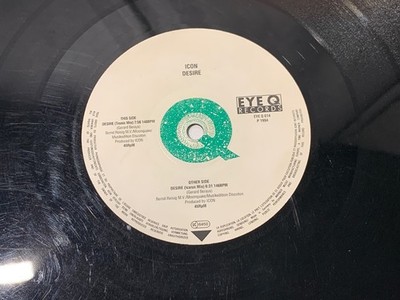 CON   Desire 12'' 1994 Eye Q 014 45RPM VG- DJ Copy German Trance