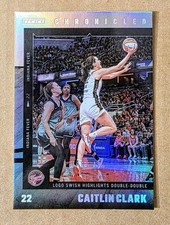2025 Panini Chronicled Caitlin Clark WNBA #26 Silver Holo Foil Indiana Fever