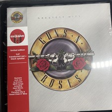 Guns 'N Roses Greatest Hits Red  Black Splatter vinyl LP New Sealed