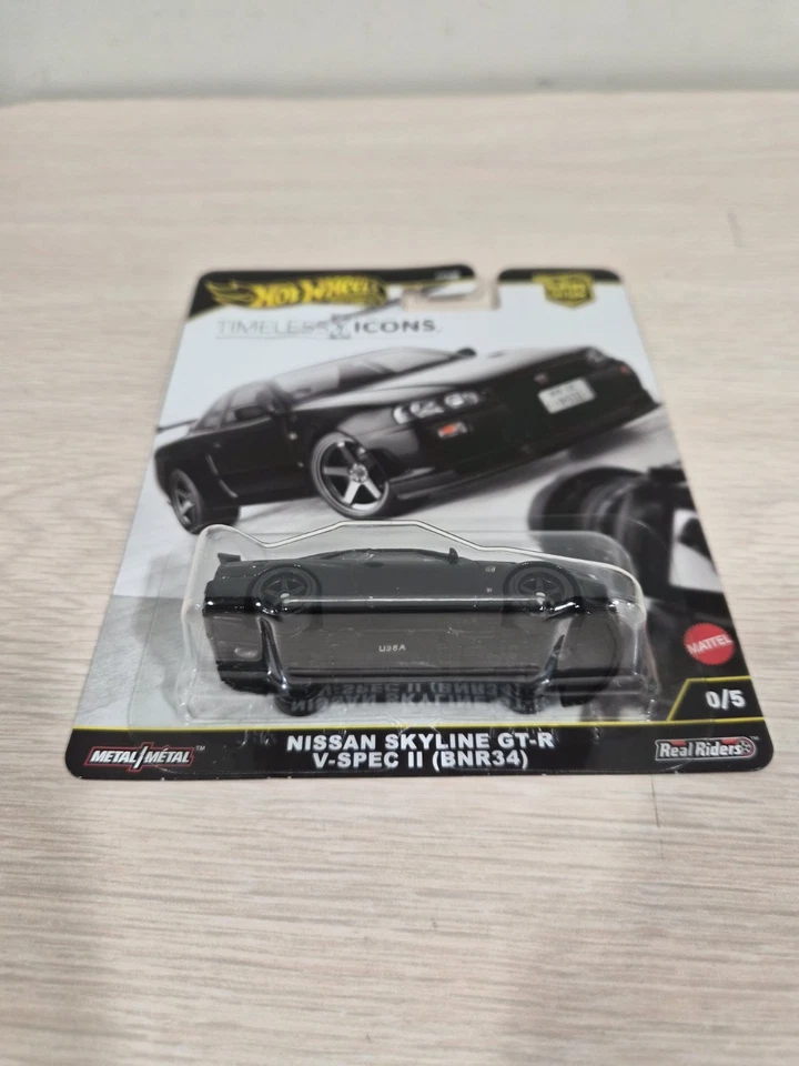 Hot Wheels 2025 Timeless Icons CHASE V-Spec II Nissan Skyline GT-R R34 - 0/5 NEW - Image 2 of 4