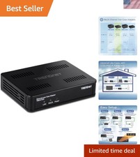 Ethernet Over Coax MoCA 2.5 Adapter, , Backward Compatible with MoCA 2.0/1.1/...