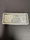 Rutland Bullion 7 Oz Vintage Style Silver Bar .999 Stamped Hand Pour