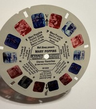 View-Master Reel Mary Poppins RP-3025 Disney Favorites 1964 Walt Disney Prod