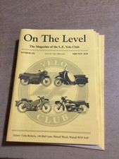 ON THE LEVEL THE MAGAZINE OF THE L.E.VELO CLUB mid nov 2024 number 592