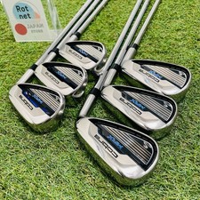 Cobra Iron Set Max 56789Pw 6Pics S Flex Golf Clubs (Pw Shaft Small dent)