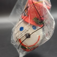 NIP Jack in the Box Christmas Ornament Car Antenna Ball Topper Red Top Hat -2014