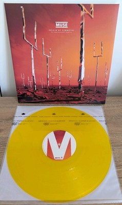 Muse Origin of Symmetry XX Aniversary Remixx Orange and Yellow Vinyl Near Mint