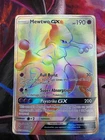 Pokémon TCG Mewtwo GX Secret Rare Shining Legends Card 76/73 Near Mint Condition
