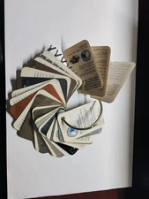 Key Ring Of Sample Sheet Metal Materials used In The Architectural & Sheet...