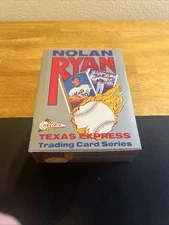 1991 Nolan Ryan TEXAS Express Box 1st series Pacific Trading Cards - Open Box