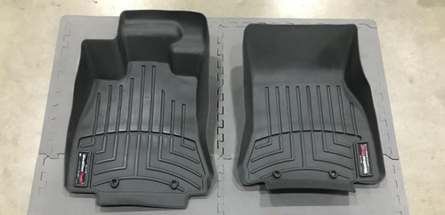 WeatherTech Floor Liners Fits 2009-2015 Jaguar XF RWD Only - 2/pcs Fronts Black - Picture 4 of 7