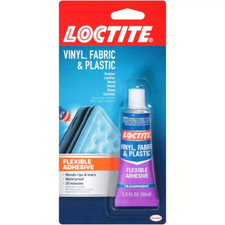 Loctite 1360694 Vinyl Fabric  Plastic Repair Flexible Adhesive, 1 Oz, Clear