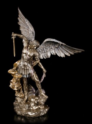Große Erzengel Michael Figur - Statue Engel Schutzpatron Veronese