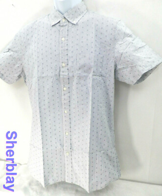 NWT Goodthreads Men's Standard-Fit Short Sleeve Shirt Dobby - Options