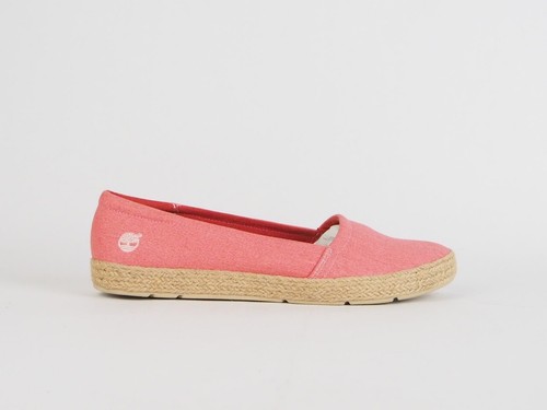 Womens Timberland Casco Bay Canvas A1A1N Pink Textile Slip On Canvas Shoes  | eBay
