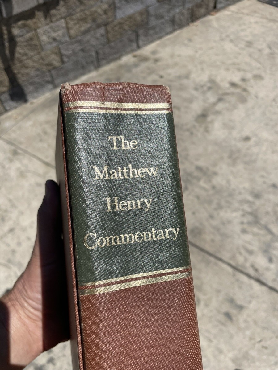 マシュー・ヘンリー注解全書 MATTHEW HENRY'S COMMENTARY