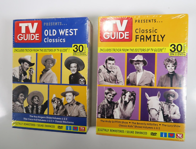 WEST 歴代DVD TV Guide Old West Western & Family Classics Box Set, 60 Episodes
