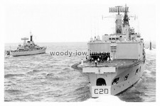 rp06317 - Royal Navy Warship - HMS Tiger C20 from RFA Green Rover - print 6x4
