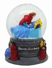 Märchen Schneekugel Dornröschen