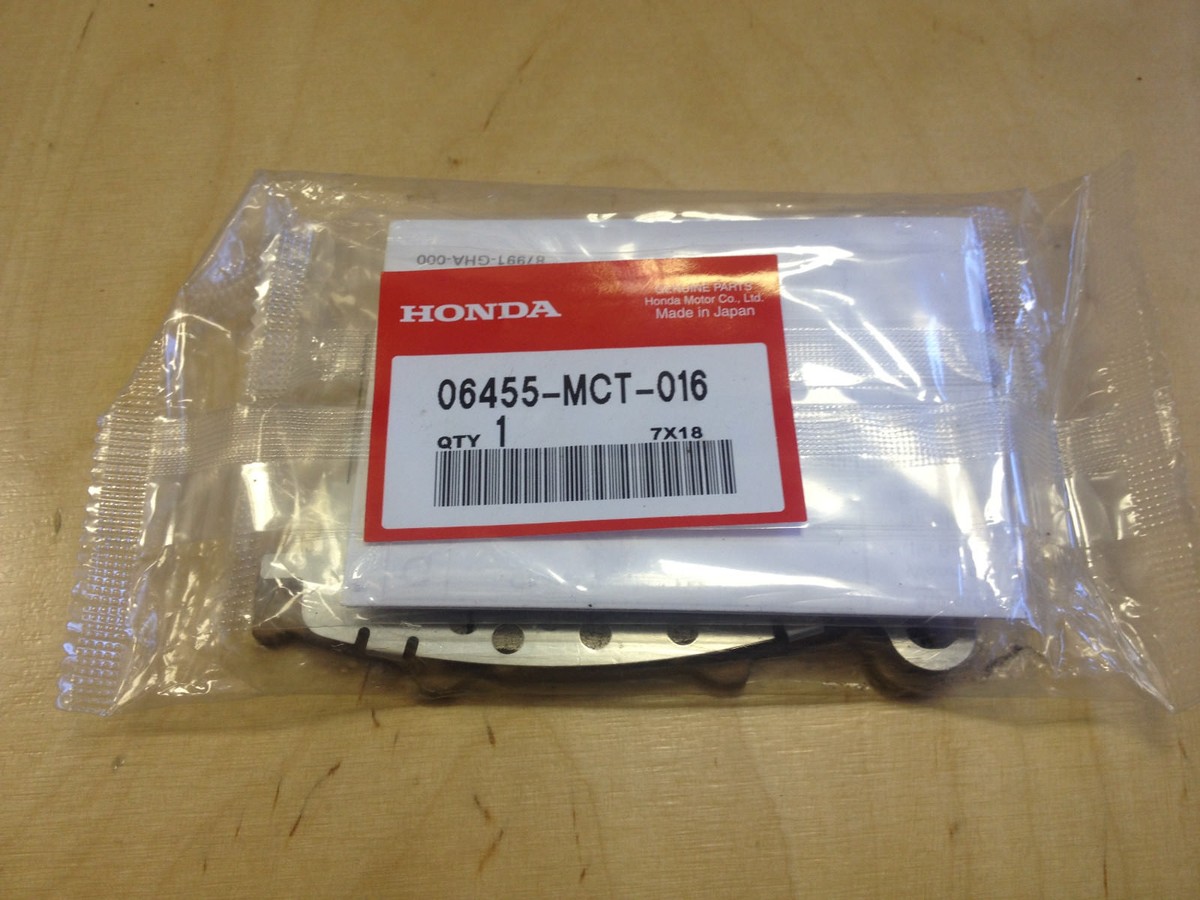 Genuine Honda Brake Pads - 06455-MCT-016 - FJS 600A | eBay