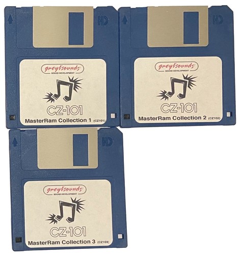 Casio CZ-101/1000/3000/5000/CZ-1 Synth Patches - 3 Bank Set - Digital Delivery