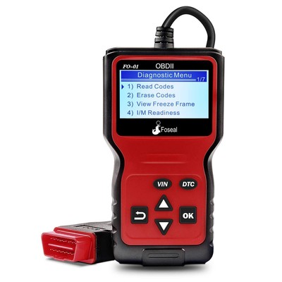 Kabelgebundener Auto OBD2 Scanner, Plug and Play Codeleser, Auto Diagnosegerät für
