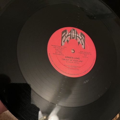 Arnie's Love – I'm Out Of Your Life 1983 Disco 12" Promo RADAR VG+ Boogie Synth - Foto 5 di 6