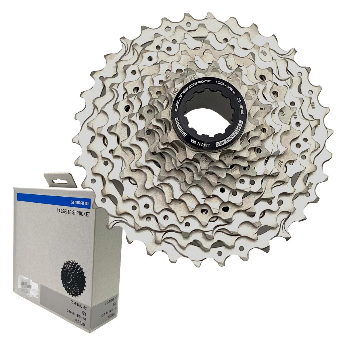 Shimano ULTEGRA CS R8100 12 Road Cassette Sprocket 11 34T 12 Speed HYPERGLIDE