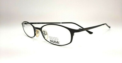 Coconuda 1 Eyeglasses Metal Black Yellow Oval Narrow Lightweight Men Women