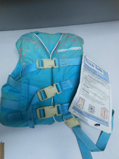 NOS Sea Doo Teal Size Small Child PFD Personal Floating Device Vest 298243286