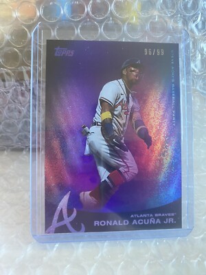 2022 Topps X Steve Aoki Ronald Acuna Jr. 96/99