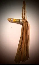 Genuine Leather Flogger, Heavy Whip BDSM  Renaissance Costuming handmade in USA