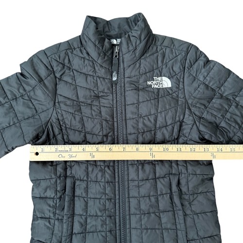 The North Face ThermoBall Jacket Quilted Black Girls Size XS Extra Small - Picture 9 of 15