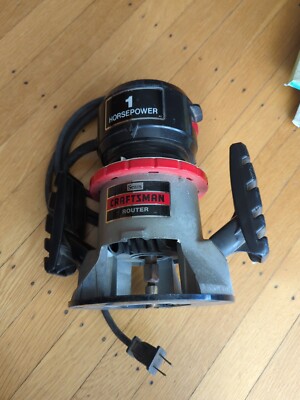 VINTAGE SEARS 1 HORSEPOWER ELECTRIC ROUTER 315.17551 (+)