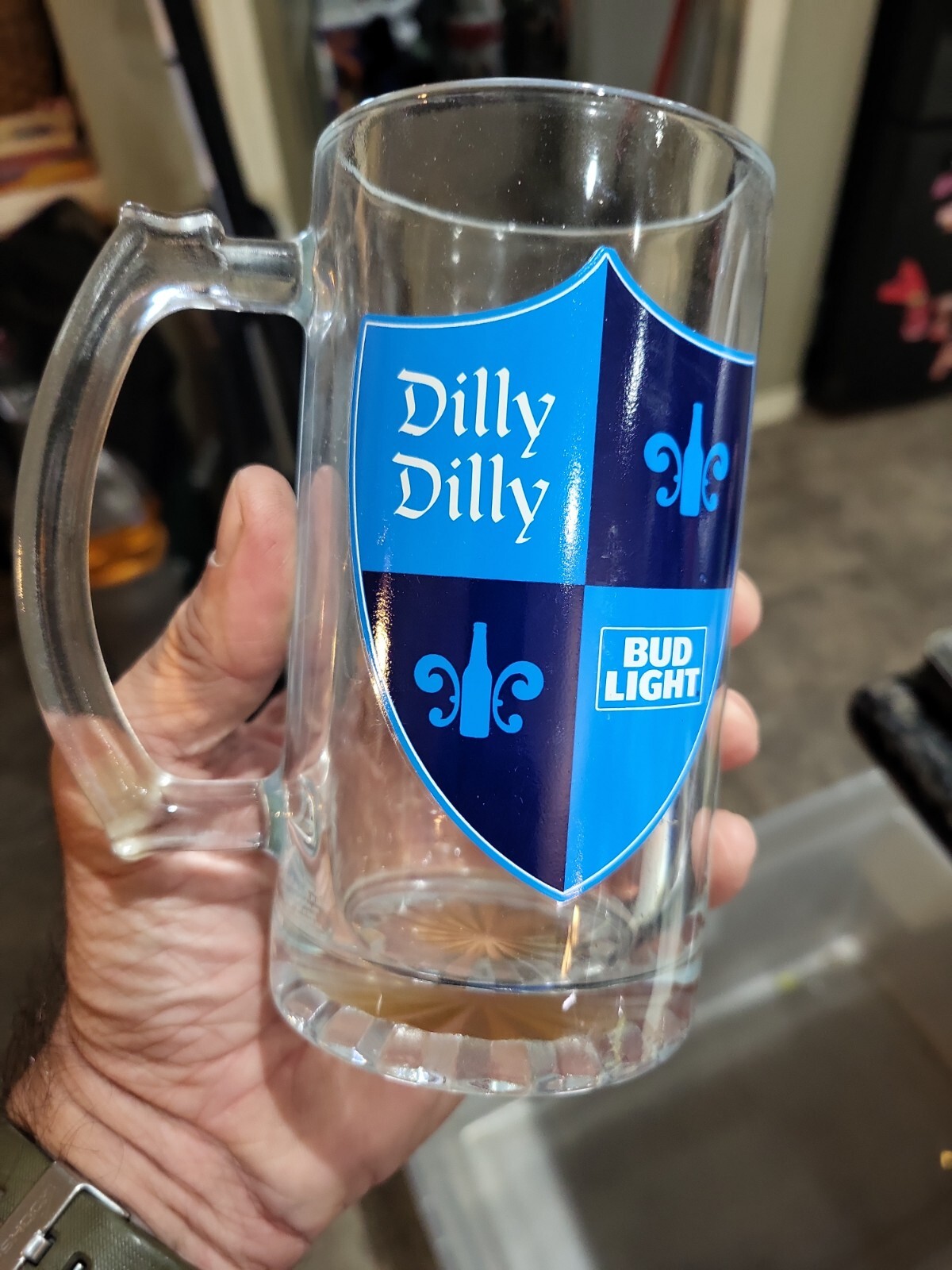 Bud Light DILLY DILLY Beer Glass mug | eBay