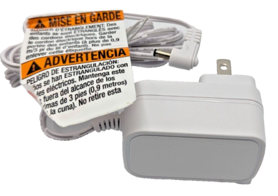 Adattatore Alimentazione AC Per Telecamere E Monitor Axvue - Bianco, 7.5V, Cavo Da 3 Piedi