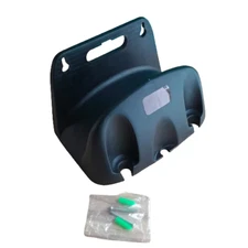 1 Pcs Heavy Duty Plastic Garden Hose Holder Wall Mounted with Wall Plug
