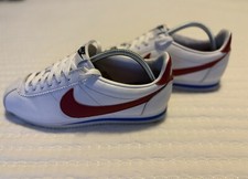 Nike Cortez '72 OG Forrest Gump 2018 White Red Blue Women  s Size 11 807471-103