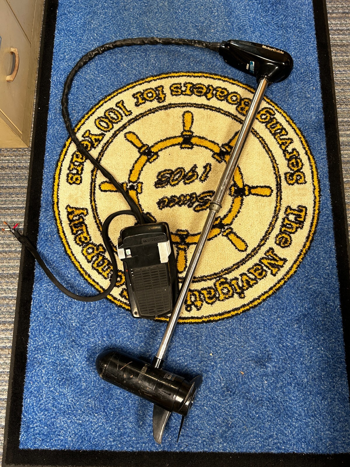 USED Brute 756 12/24 Volt 56lb Thrust Trolling Motor eBay