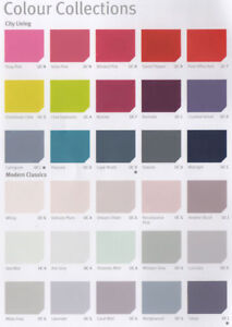 Leyland Emulsion Colour Chart