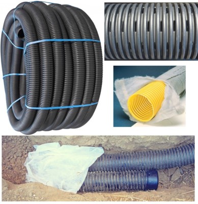 60mm 80mm 100mm 160mm X 25m 50m 100m Land French Drainage