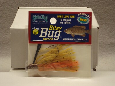 Strike King Bitsy Bug 1/16 oz. BBJ116-20 Pumpkin Crawfish