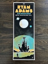 Affiche sérigraphiée Ryan Adams 2017 Calgary par Ivan Minsloff