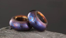 1PC Titanium PEI Zirconium Alloy Metal Spacer Bead Bracelet EDC Charm Making DIY